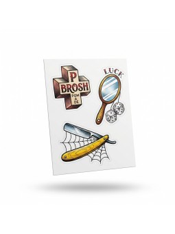 Hoja de Pegatina Brosh Nº4