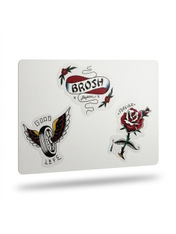 Hoja de Pegatina Brosh Nº3