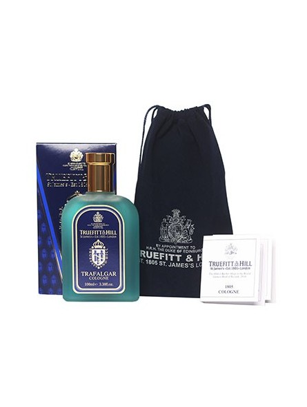 Truefitt & Hill Trafalgar Colonia 100ml + Pack 8 Aromas