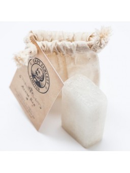 Captain Fawcett Traditional Alum Bar In Mouslin Pouch  90gr