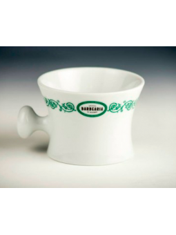 Bol de Porcelana Antigua Barberia con Asa