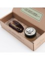 Estuche Cera Bigote Sándalo Extra Fuerte & Peine Captain Fawcett