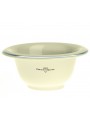 Bol Afeitar Porcelana Marfil & Plata Edwin Jagger