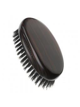 Acca Kappa Ebony Black Bristle Travel Hair Brush 