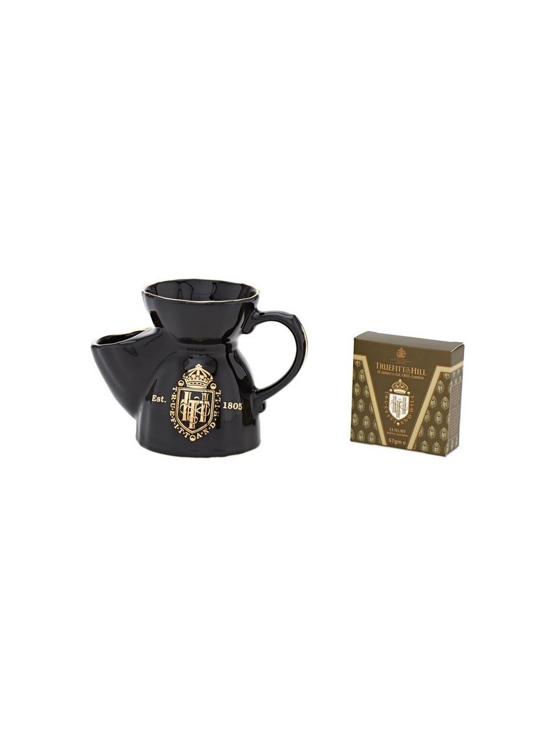 Truefitt & Hill Red Ceramic Shaving Mug 