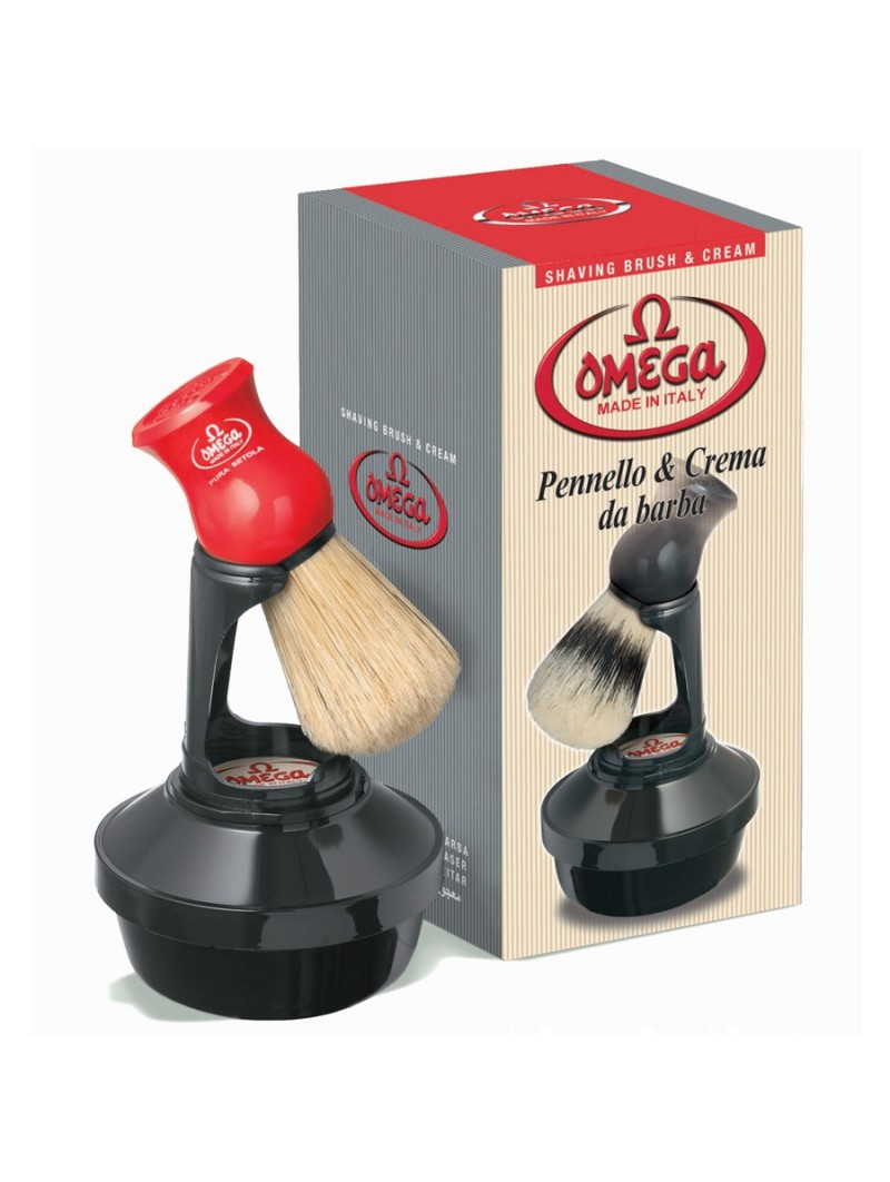 Set Afeitado Crema Tarro y Brocha 