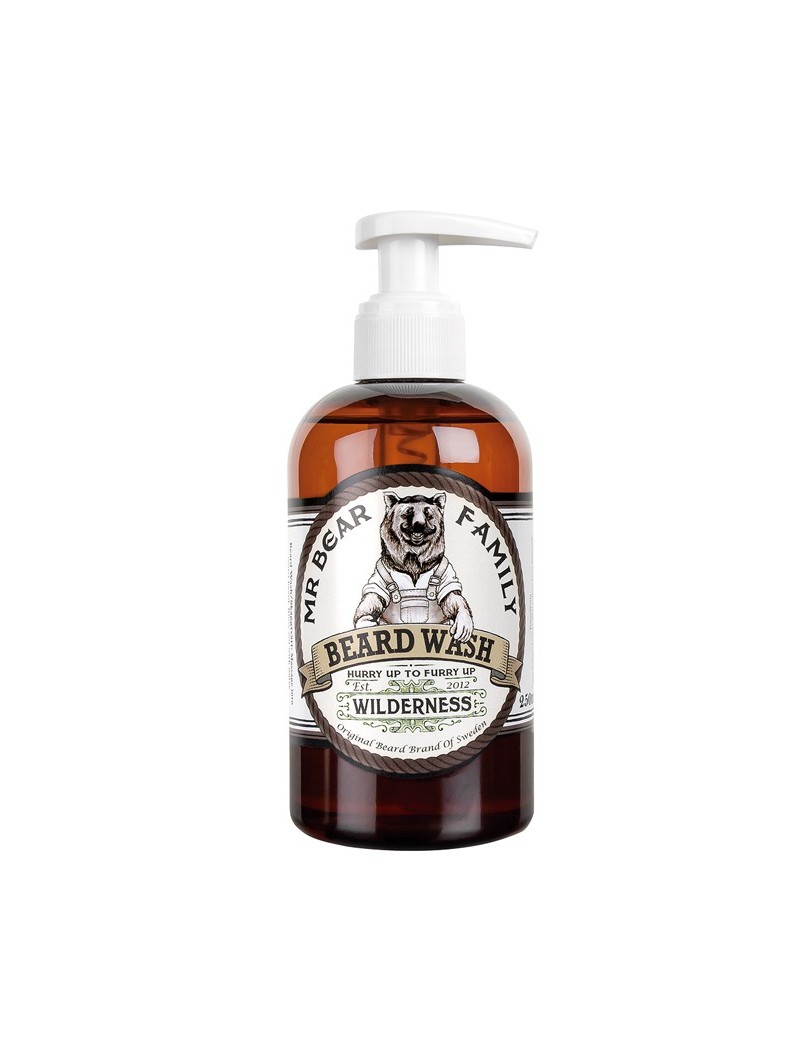 Champú Barba Wilderness Mr Bear 250ml