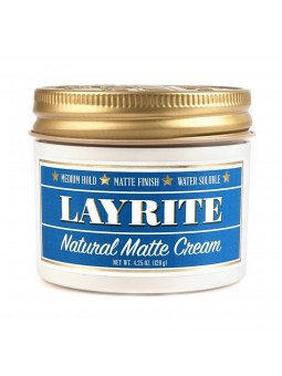 Layrite Matte Natural Cream Hair Pomade 115gr.