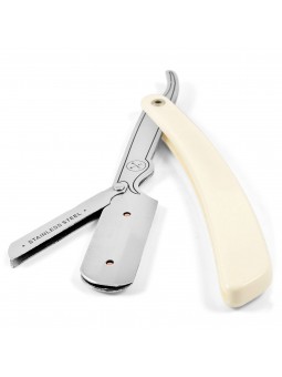 Parker 34 Barber Straight Razor Ivory