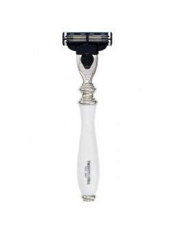 Truefitt & HIll Mach 3 Wellington Porcelain Safety Razor