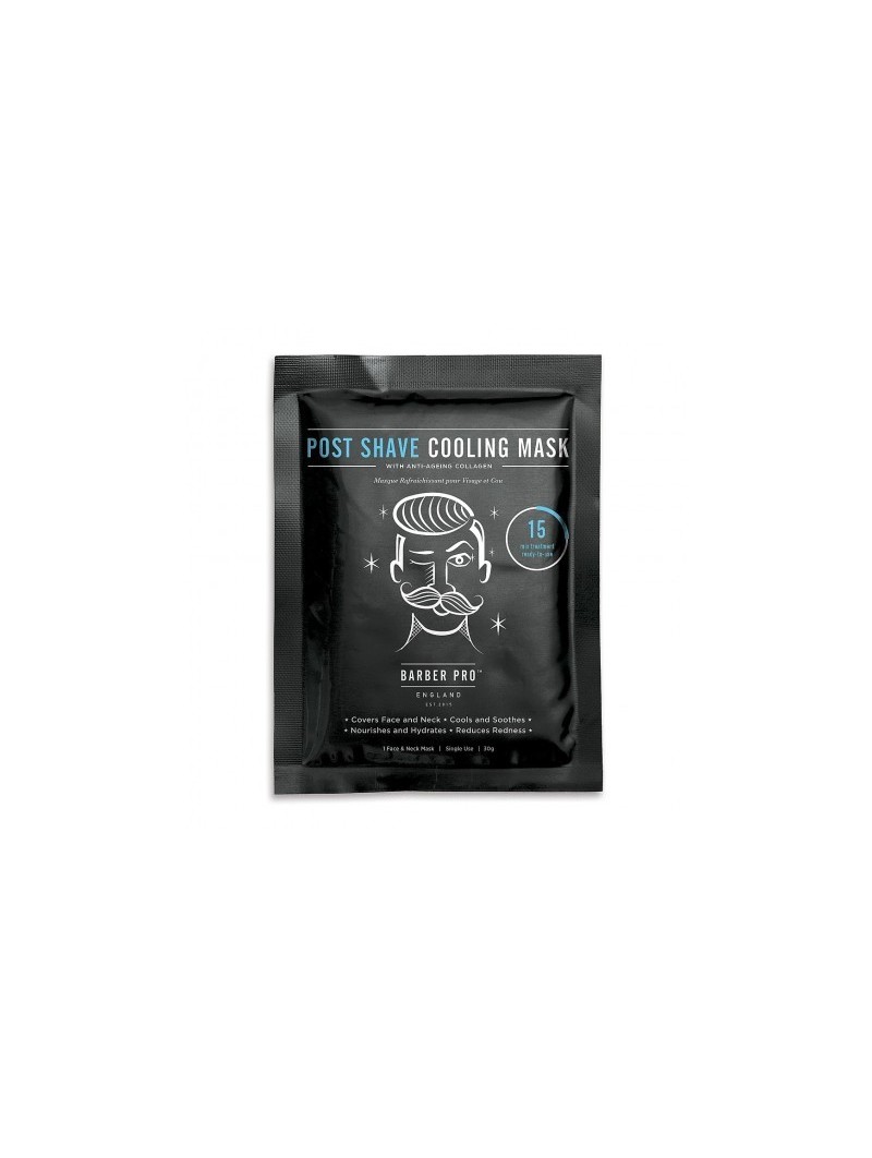 Toallita Fría Post Afeitado Barber Pro 30gr