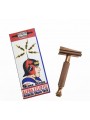 Phoenix Artisan Accoutrements Classic Shaving Razor Alpha Ecliptic Slant Aluminum Bronze