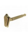 Phoenix Artisan Accoutrements Classic Shaving Razor Alpha Ecliptic Slant Aluminum Bronze