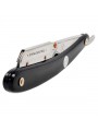 Navaja Barbero Acero Inoxidable Parker 33R Negra