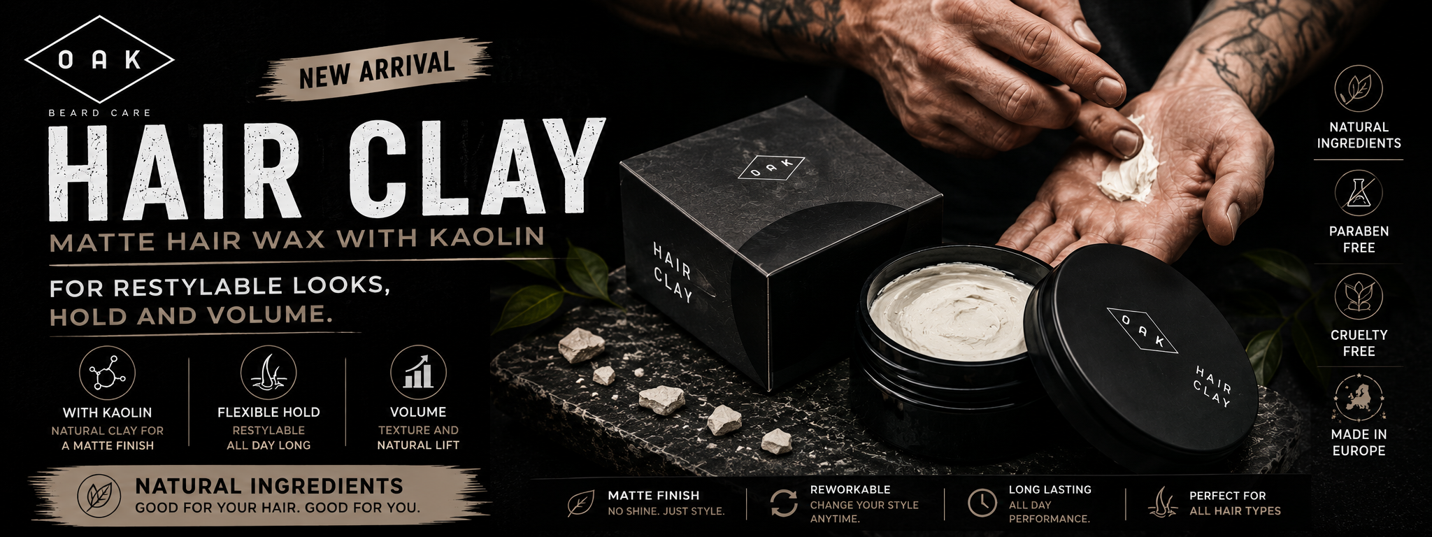 OAK CLAY POMADE